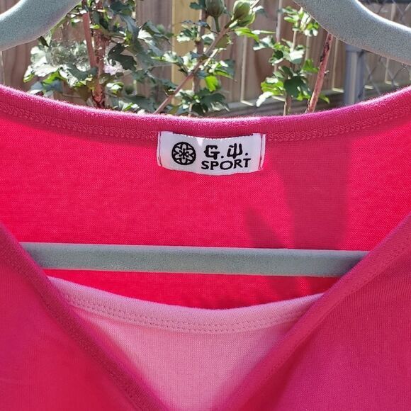 Womens Pink Tank Top - Picture 5 of 7